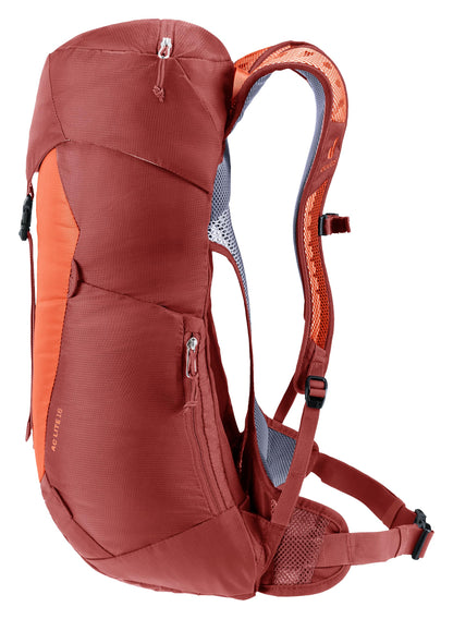 Deuter AC Lite 16L Hiking & Daypack Backpack with Steel Frame & Superior Breathability - Paprika-Redwood