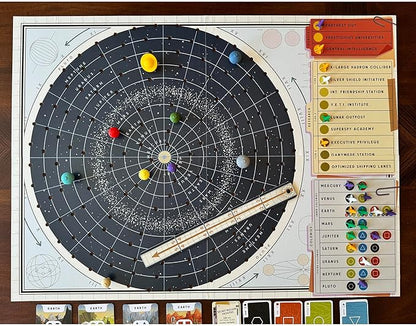 For All Mankind - Board Game -Strategy Game - Space Exploration Game 1-4 Players Ages 14 and up