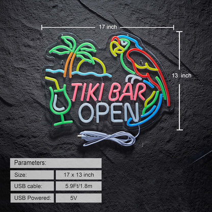 Its 5 00 O'clock Some Where Neon Sign for Wall Décor Dimmable LED Man Cave Bar Beer Garage Neon Light USB Powered Neon Art Signs Decor