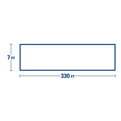 C Flex 1A120246 Select, 7.5-Ft x 330-Ft, Black