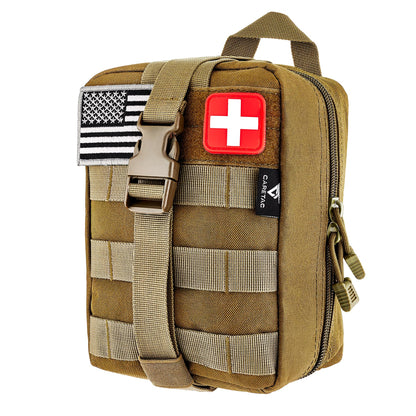 CareTac Trauma First Aid Kit with CAT Gen-7 Tourniquet & Combat Gauze