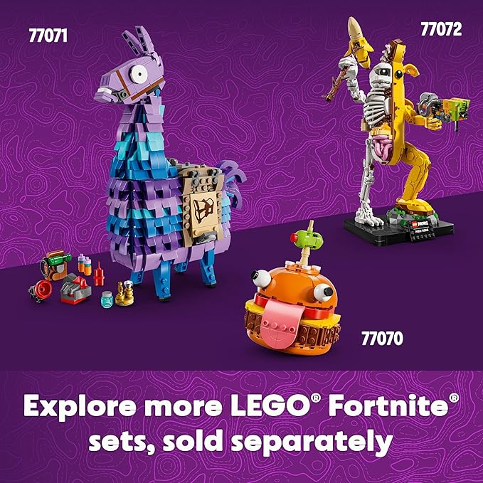 LEGO Fortnite Battle Bus Building Toy - Collectible Fortnite Toy for Kids Boys &amp Girls Ages 10+ - Pretend Play Set with 9 Minifigures from Video Game - Gift for Birthdays - 77073