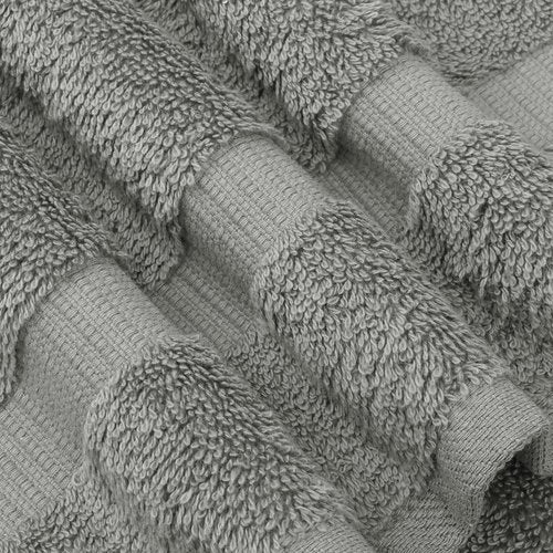 Chakir Turkish Linens Luxury Cotton Towel Set - 6-Piece Spa Quality (2 Bath, 2 Hand, 2 Washcloths)