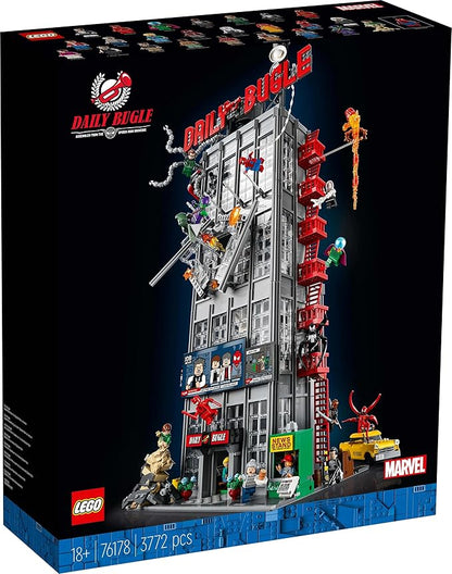 Lego Marvel Super Heroes Playset from 16 Years - Daily Bugle 76178