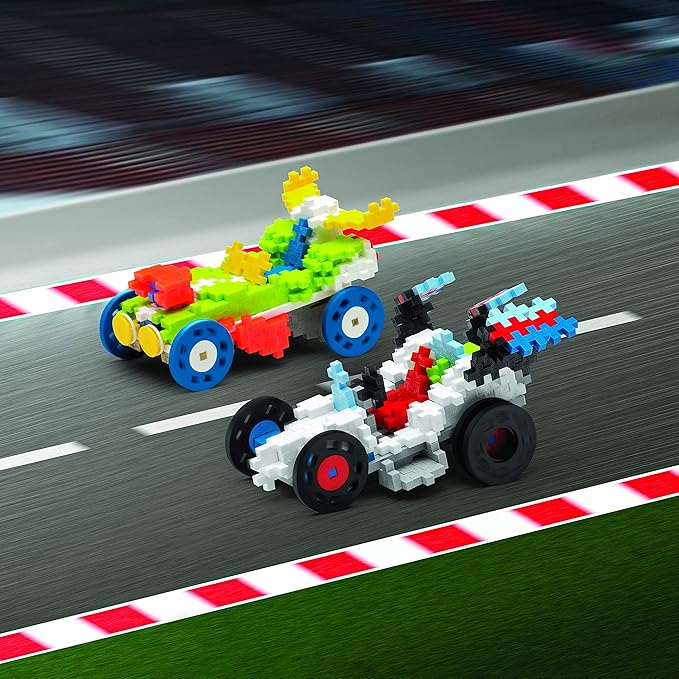 PLUS PLUS - Learn to Build Vehicles 360 Pieces - Construction Building Stem / Steam Toy Interlocking Mini Puzzle Blocks for Kids