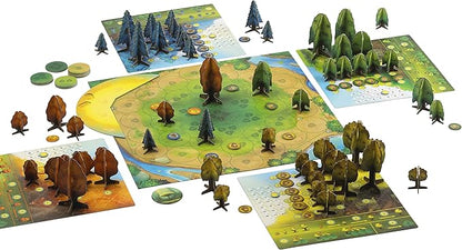 Blue Orange Games Photosynthesis Board Game - Award Winning Family or Adult Strategy Board Game for 2 to 4 Players. Recommended for Ages 8 &amp Up.
