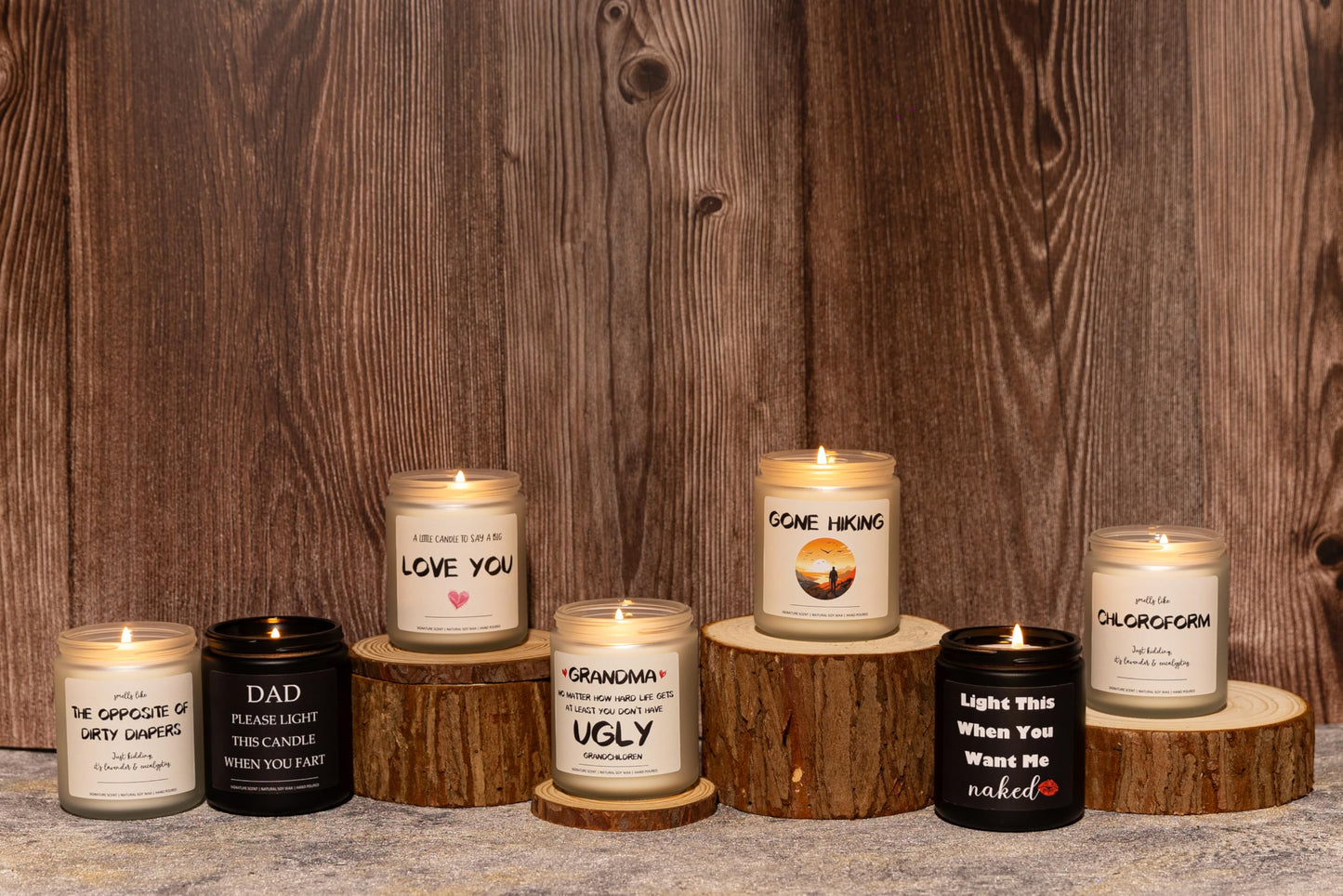 Lavender & Eucalyptus Soy Wax Candle, 7OZ - I Love You Gifts for Her & Him, Romantic Gifts for Her, Love You