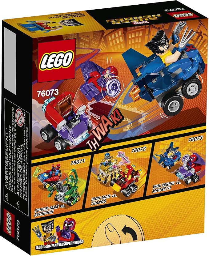 LEGO Super Heroes Mighty Micros: Wolverine Vs. Magneto 76073 Building Kit