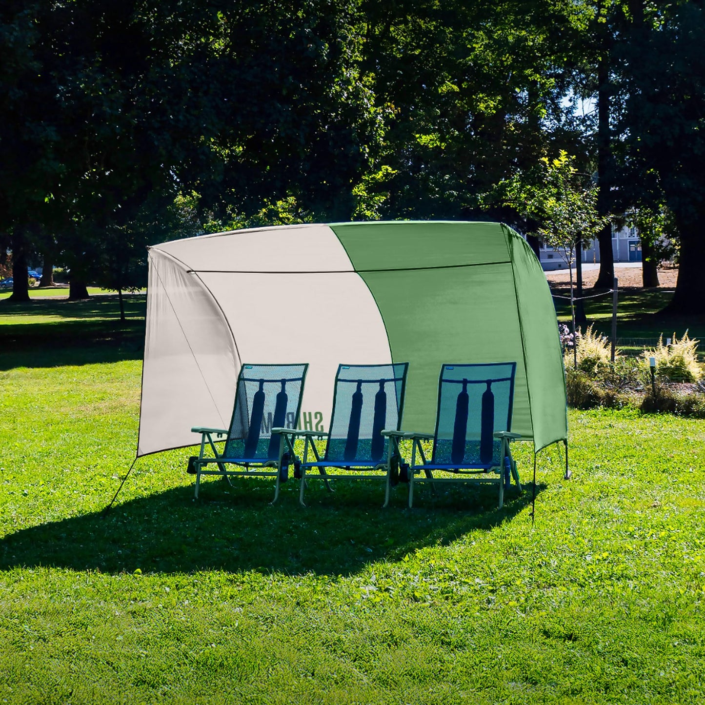 SHIBUMI SHADE Park Vista | Lightweight Freestanding Canopy for 1-4 People | 5 lbs, Fast 2-Minute Setup | Ideal for Sidelines, Parks, and Playgrounds