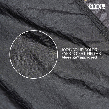 ENO DoubleNest Hammock - Lightweight, Portable, 1 to 2 Person Hammock - for Camping, Hiking, Backpacking, Travel, a Festival, or The Beach - Day to Night