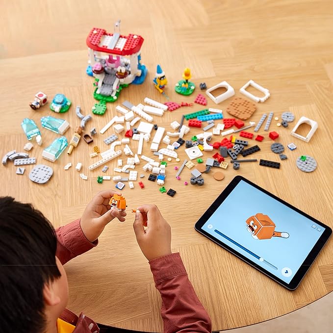 LEGO Super Mario Cat Peach Suit and Frozen Tower Expansion Set 71407 Building Toy Set for Kids Boys and Girls Ages 7+ (494 Pieces)
