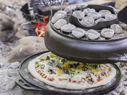 Lodge 14 Inch Cast Iron Cook-It-All, Black