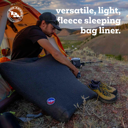 Big Agnes Alpha Direct Fleece Sleeping Bag Liner, Long