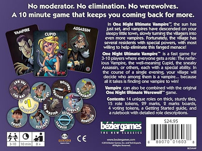 Bezier Games One Night Ultimate Vampire