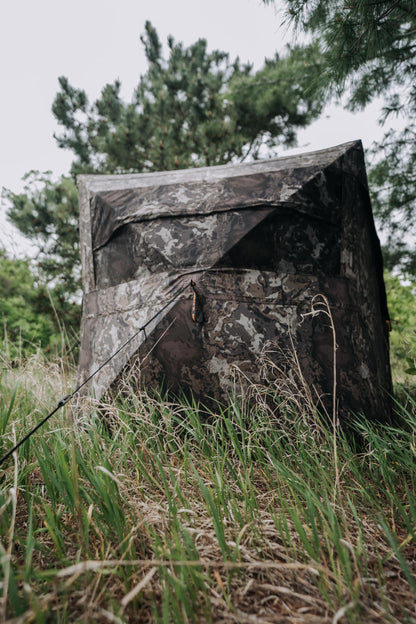 Muddy Infinity Evo Ground Blind Veil Canyon Gray