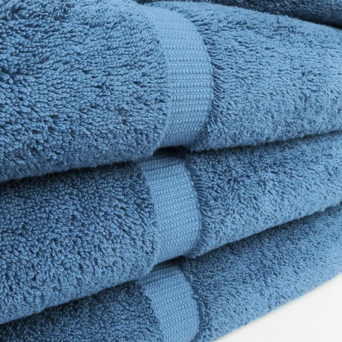 Chakir Turkish Linens | Luxury 100% Cotton Turkish Towels - Soft & Absorbent, Extra Large (30x60 Inches, Set of 4 - Wedgewood)