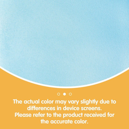 BRILLMAX 6 Pack Light Blue Tablecloths 90 x 156 Inch for 8ft Rectangle Tables - 150 GSM Polyester Fabric, Floor Length Drop, Water, Stain & Wrinkle Resistant Cloth Cover for Wedding Reception Banquet