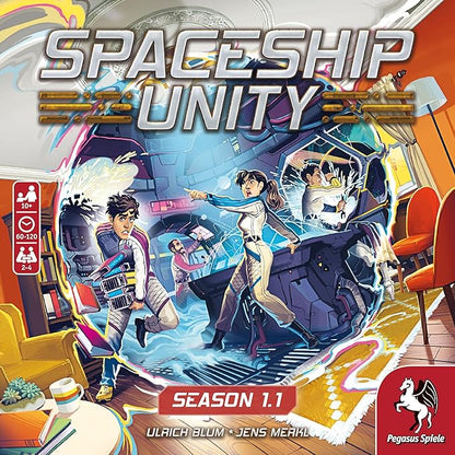 Spaceship Unity – Board Game by Pegasus Spiele - 2-4 Players – 60-120 Minutes of Gameplay – Games for Game Night – Teens and Adults Ages 14+ - English Version