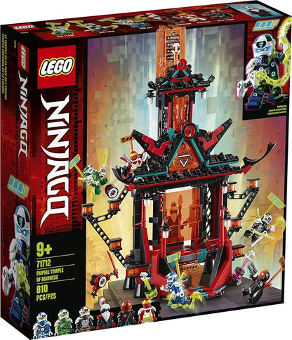 LEGO NINJAGO Empire Temple of Madness 71712 Ninja Temple Building Kit New 2020 (810 Pieces)