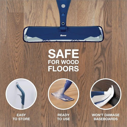 Bona Hardwood Floor Spray Mop - Premium Cleaning Solution for Easy Maintenance | Versatile Design