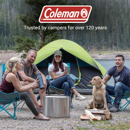 Coleman 4-Person Sundome Dark Room Dome Camping Tent