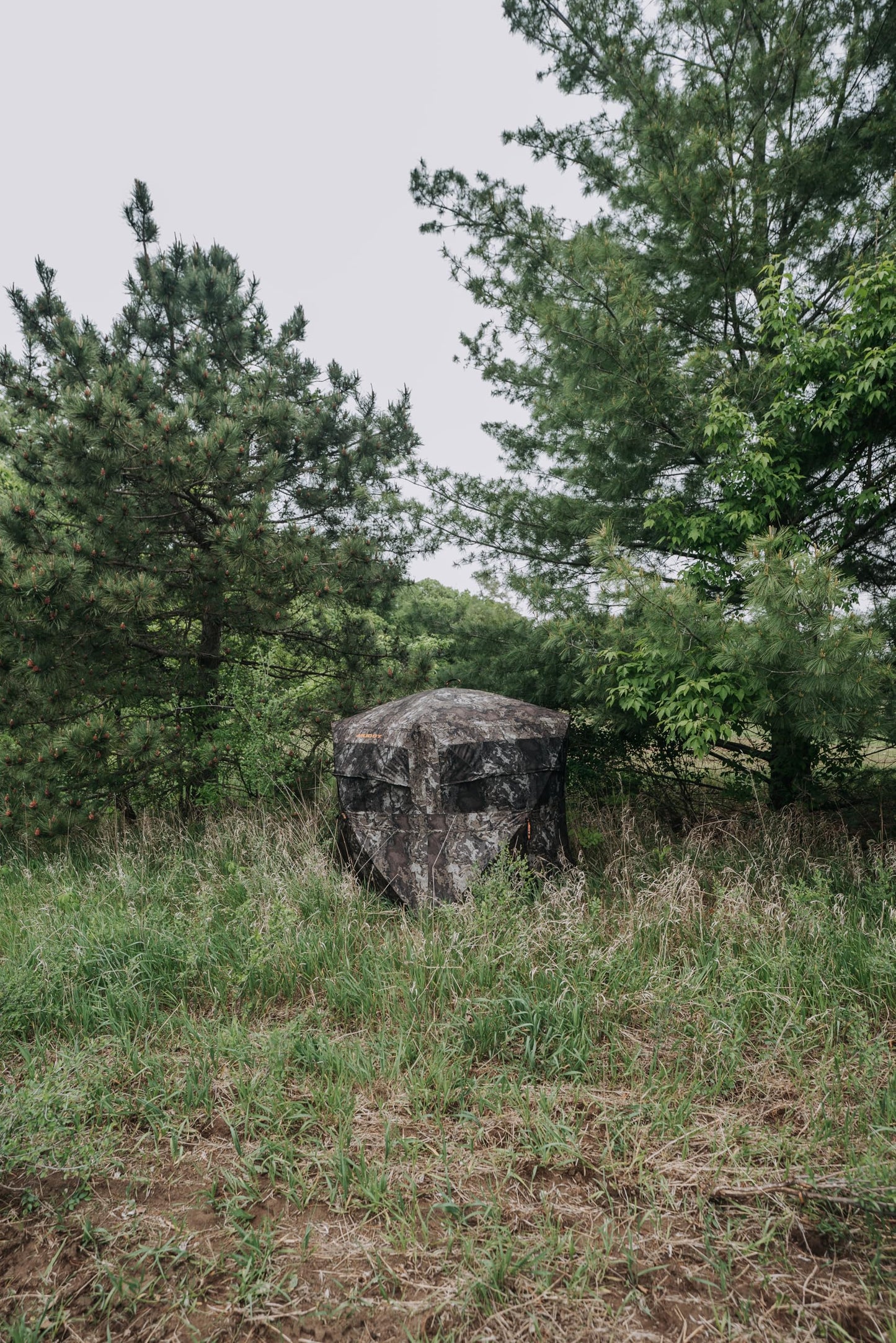 Muddy Infinity Evo Ground Blind Veil Canyon Gray