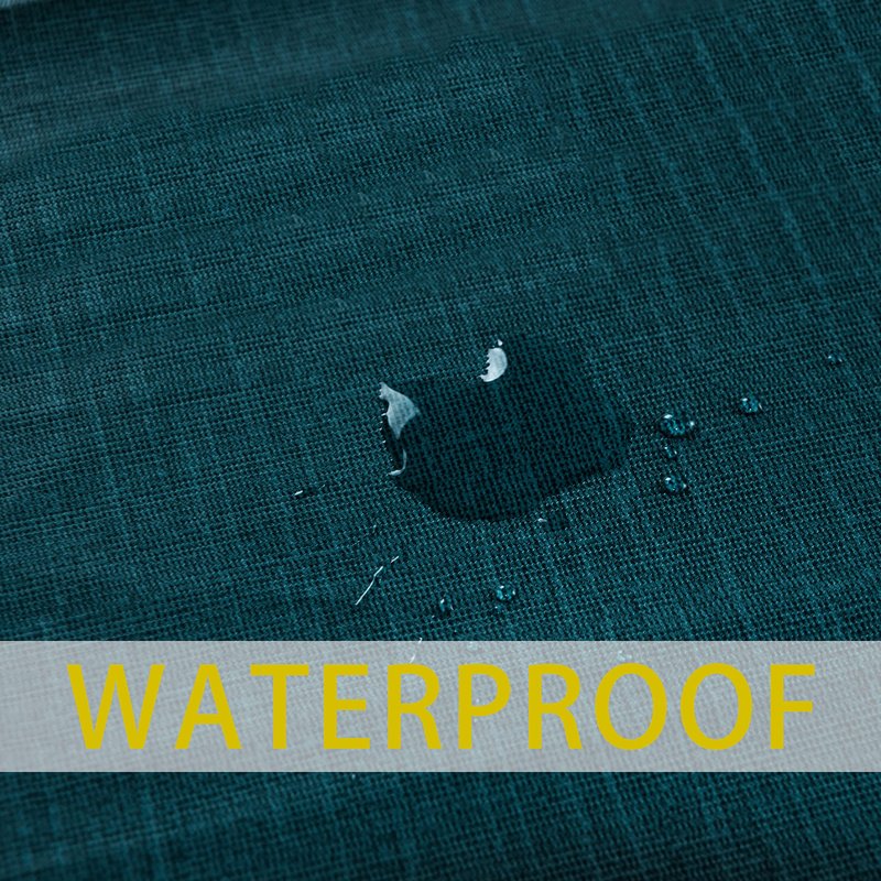 sancua 100% Waterproof Rectangle PVC Tablecloth - 60 x 84 Inch - Oil Proof Spill Proof Vinyl Table Cloth, Wipe Clean Table Cover for Dining Tables, Buffet Parties and Camping, Deep Teal