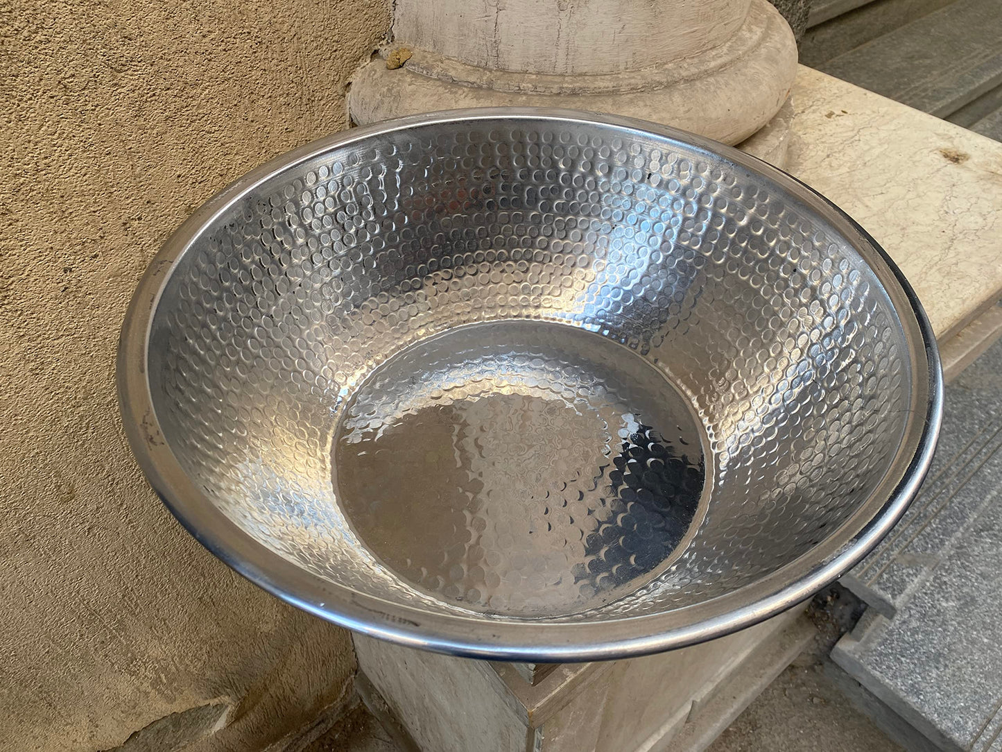Portable Lightweight Nickel Foot Massage Pedicure Bowl