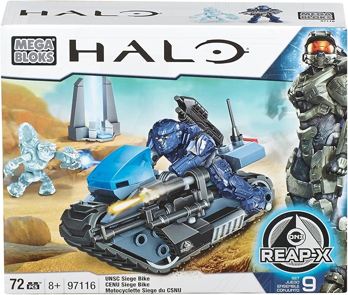 Mega Bloks Inc Mega Bloks - Halo - UNSC Seige Bike