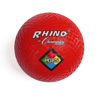 Champion Sports 10 Inch Playground Ball, Red