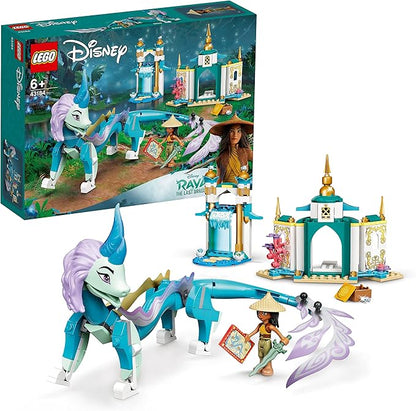 LEGO 43184 Disney Princess Raya and Sisu Dragon Toy from Disney?s Raya and the Last Dragon Movie For Kids 6 + Years Old