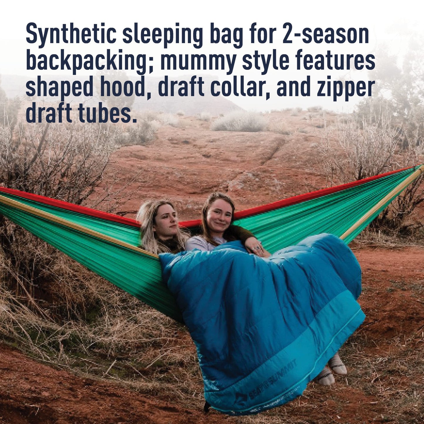Sea to Summit Venture Women’s Synthetic Sleeping Bag, 32-Degree, Long
