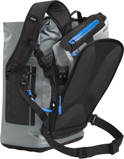 CamelBak ChillBak Pack 30 Soft Cooler Backpack with 6L Fusion Group Reservoir, Monument Grey