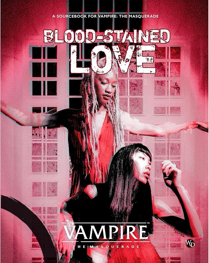 Renegade Game Studios Vampire The Masquerade 5 Edition Blood-Stained Love Sourcebook for Tabletop Roleplay