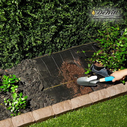 Dewitt SBLT4300 Sunbelt Woven Weed Barrier Landscape Fabric Ground Cover, 4-Foot Width x 300 Feet (4 Pack)