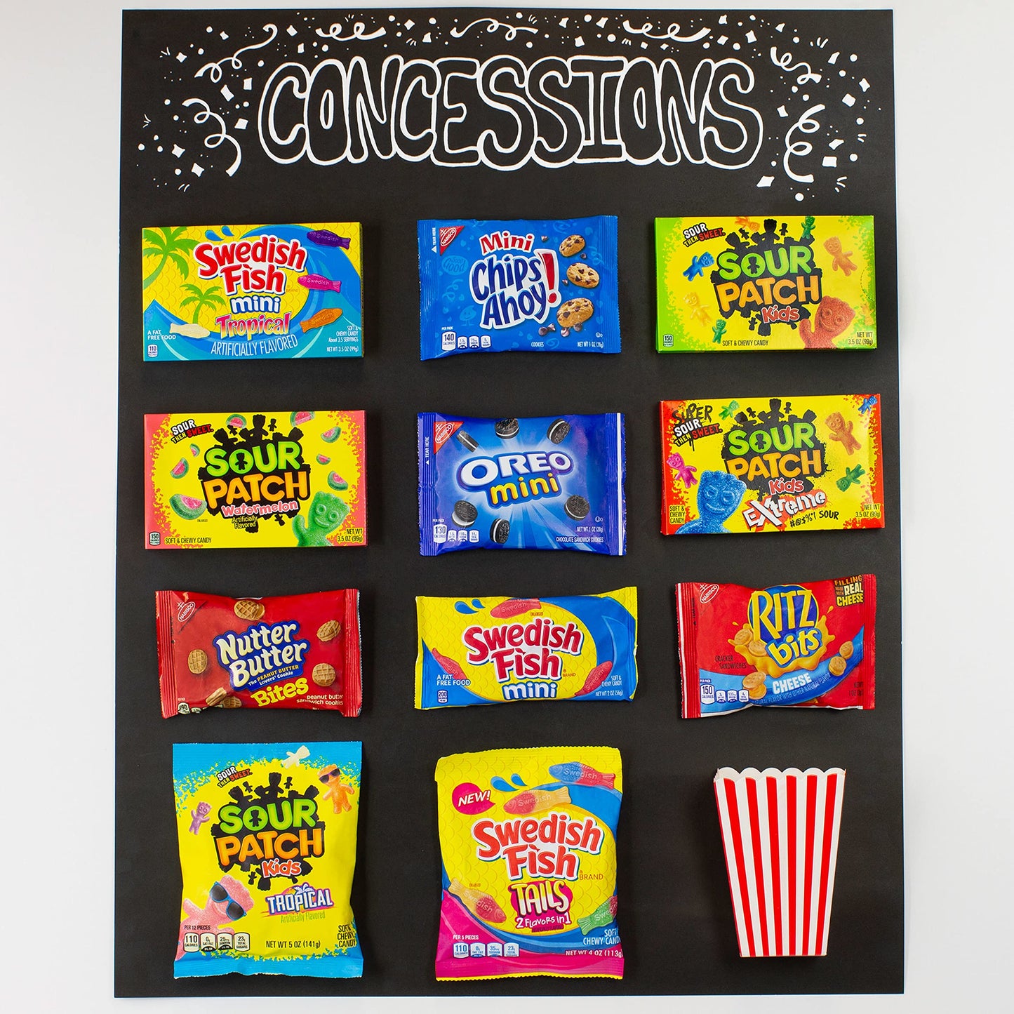 SOUR PATCH KIDS Soft & Chewy Candy, Bulk Candy, 12 - 3.5 oz Boxes