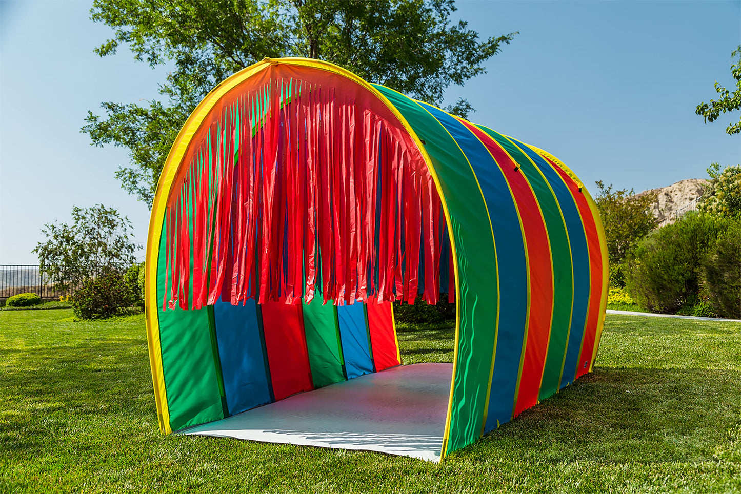 Pacific Play Tents 95100 Kids Tickle Me 9.5-Foot Giant Institutional Crawl Play Tunnel, 9.5" x 5.5' x 6'