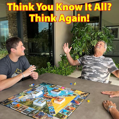 National Parks Pursuit - Fun Family Trivia Board Game for Kids and Adults