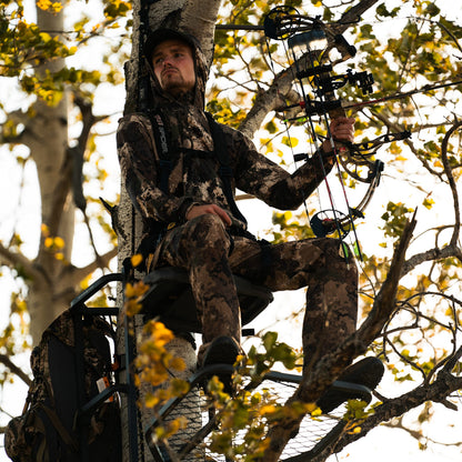 Rivers Edge® Big Foot™ Lever-Action Hang-On Treestand, Lightweight, Flip-Up Padded Seat, 24” x 28” Platform