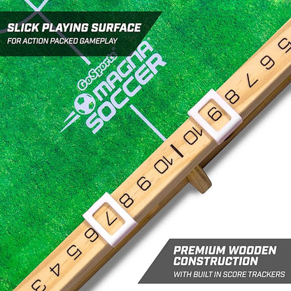 GoSports Magna Soccer Tabletop Board Game - Fast-Paced Magnet Game
