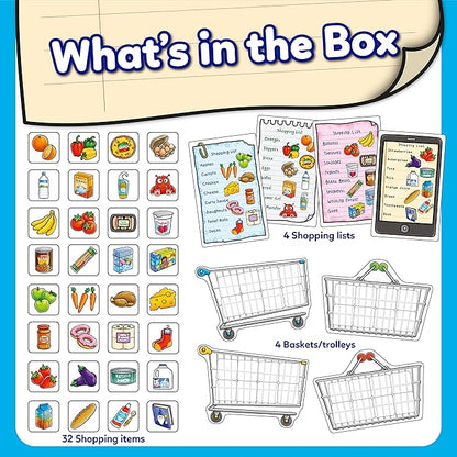 Orchard Toys Shopping List - Educational Memory Game - Age 3-7 - Perfect For Home Learning