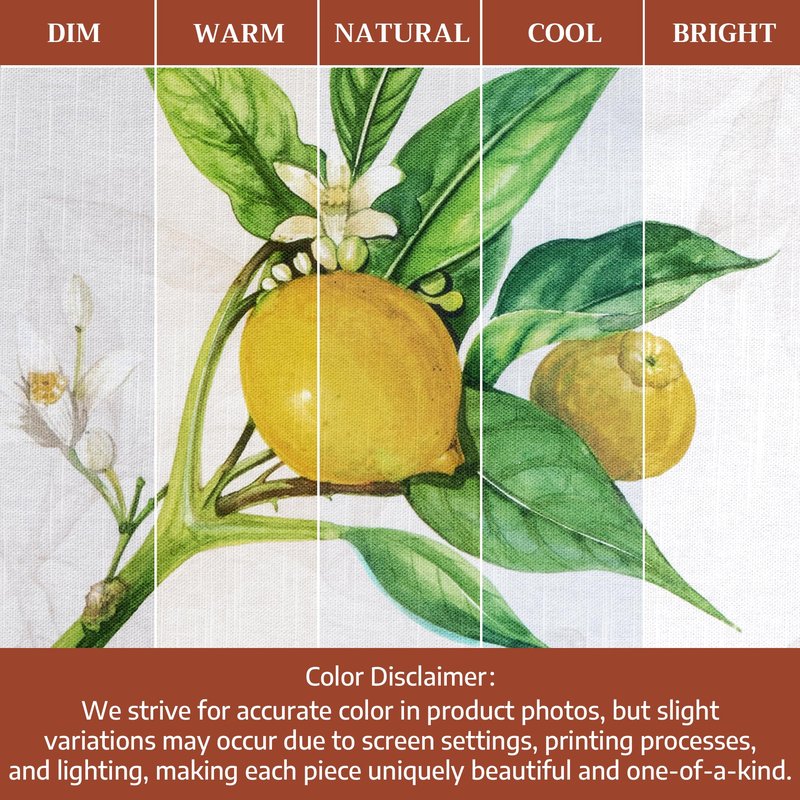 Maison d' Hermine Table Cloth Rectangle Table 100% Cotton 70 x 90 Inches Tablecloth Reusable Decorative for Dining Kitchen Room Farmhouse Home Gifts for Mothers Day Spring Summer - Limoncello