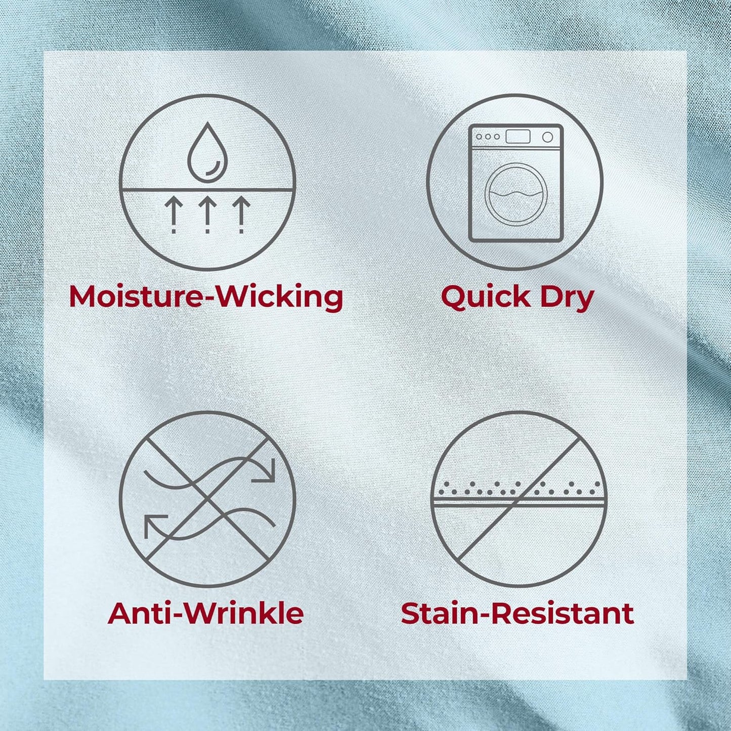 Mellanni Extra Deep Twin Sheets - Hotel Luxury Bedding Set | Ultra Soft, Cooling, Wrinkle-Resistant (Aqua)