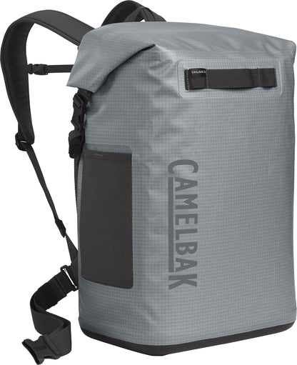 CamelBak ChillBak Pack 30 Soft Cooler Backpack with 6L Fusion Group Reservoir, Monument Grey