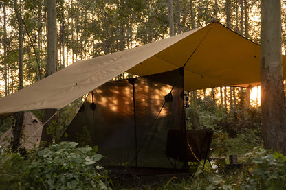 OneTigris KOMPOUND Camping Hammock + OneTigris Bulwark Waterproof Camping Tarp