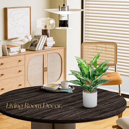 WUKOKU 2pcs Fake Plants 16" Faux Plants Artificial Tropical Plants Indoor for Home Office Desk Kitchen Bathroom Table Shelf Decor