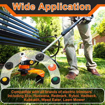 KAKO 130 Trimmer Line - Durable .130 Inch Square Weed Eater String | 720 Ft | Commercial Nylon