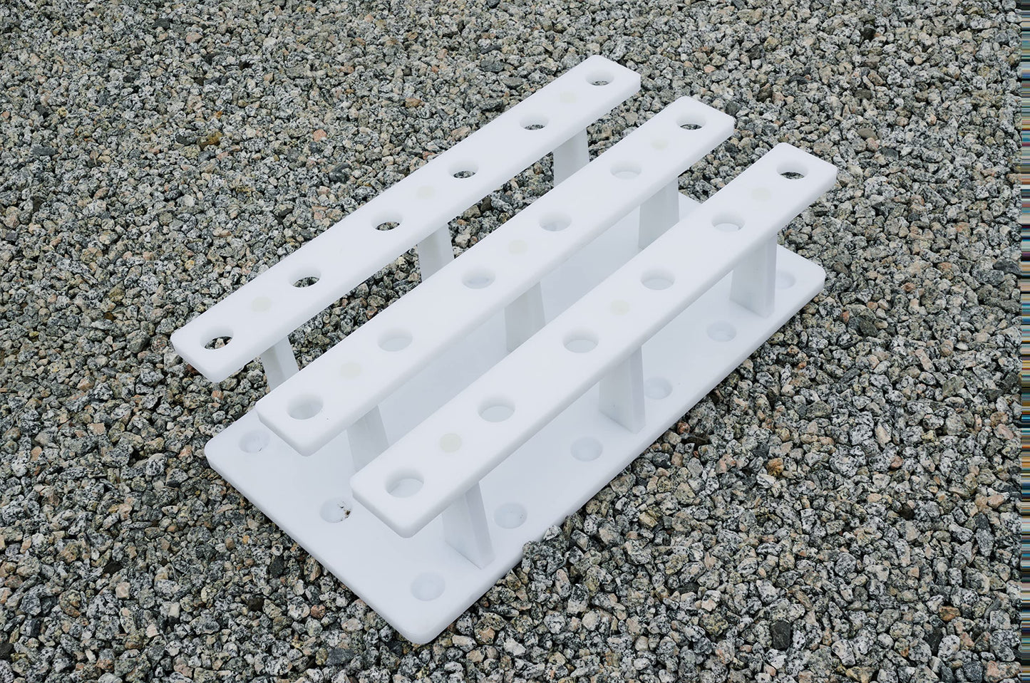 Dev Fishing 18 Pole Fishing Rod Holder Rack for Garage Heavy Duty Outdoor Boat Dock Storage