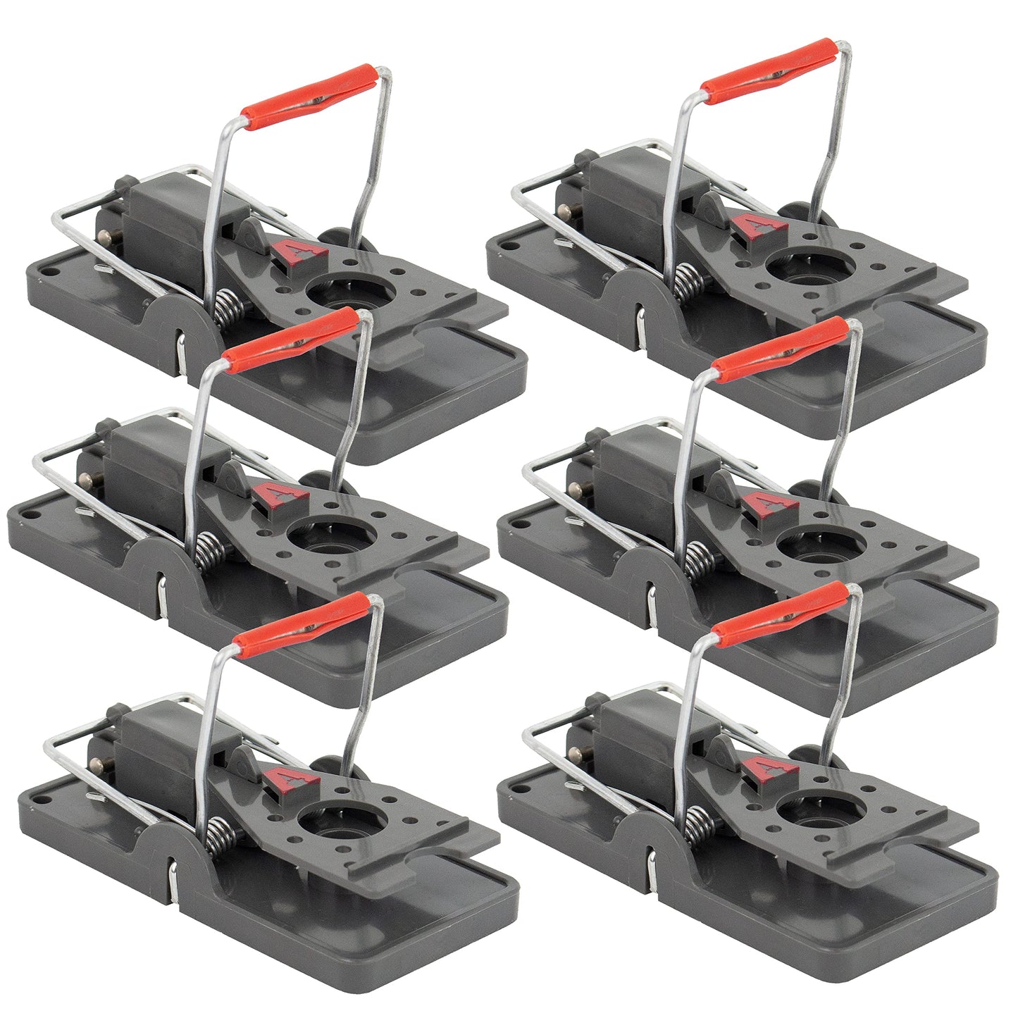 Victor Power-Kill Humane Mouse Traps M393SSR - 6 Easy Set,Reusable,Power-Kill Victor Mouse Traps,(Pack of 6)