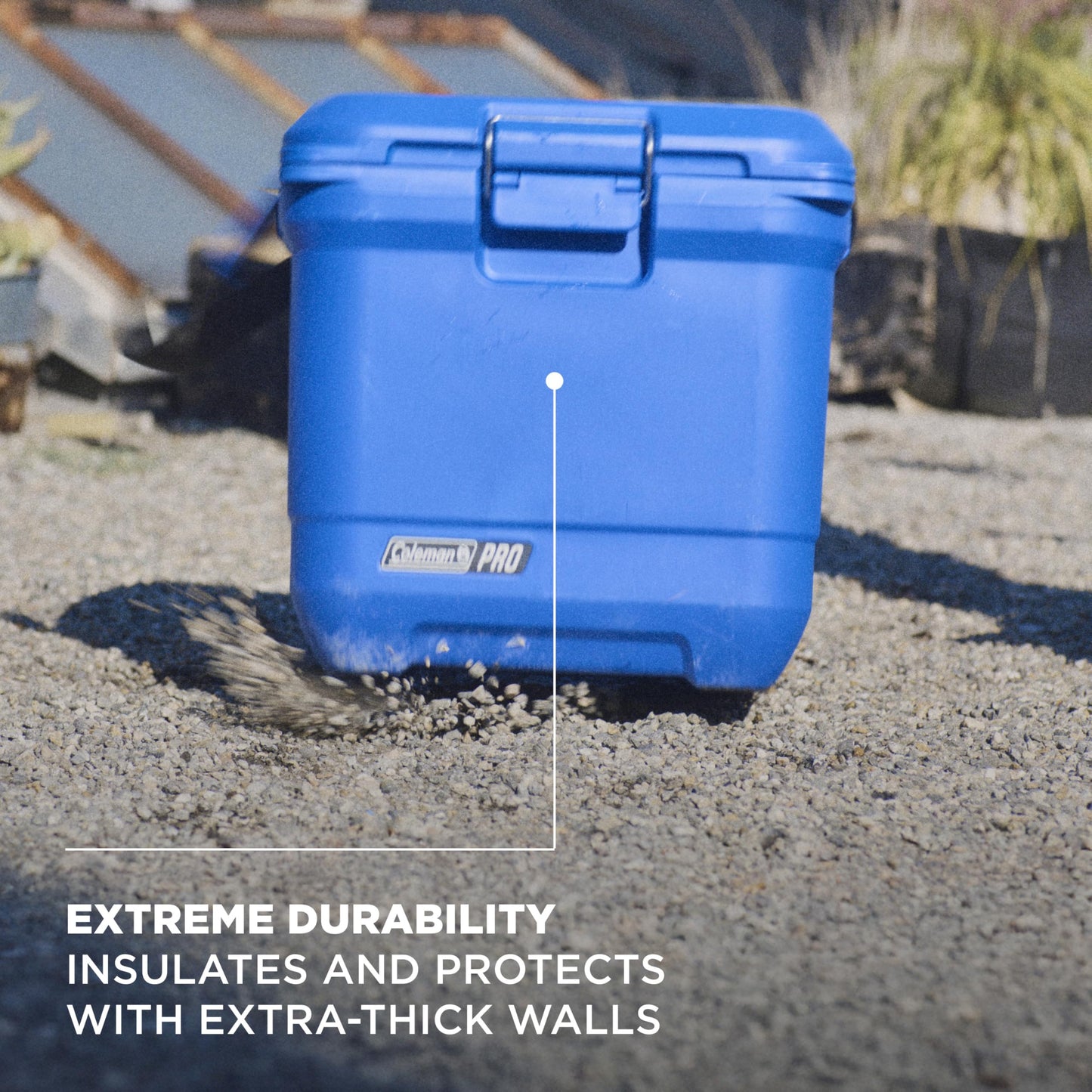 Coleman Pro Heavy-Duty 25qt Ultra-Light Premium Hard Cooler, Extra-Thick Insulation Keeps Ice up to 3 Days, 36-Can Capacity